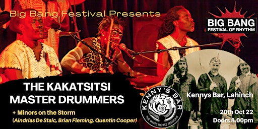 Kakatsitsi Master Drummers of Ghana  & Minors on the Storm
