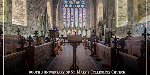 St. Mary's Collegiate Church, Youghal 800th anniversary service