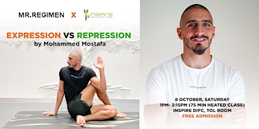 Men's Expression Vs Repression YOGA+POETRY+BREATHWORK (MALE ONLY)
