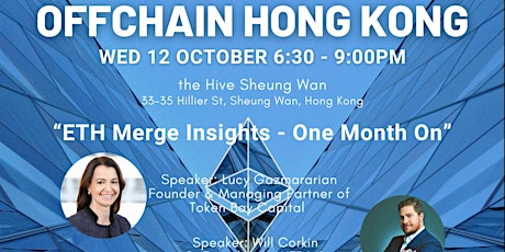 OffChain Hong Kong - ETH Merge Insights - One Month On