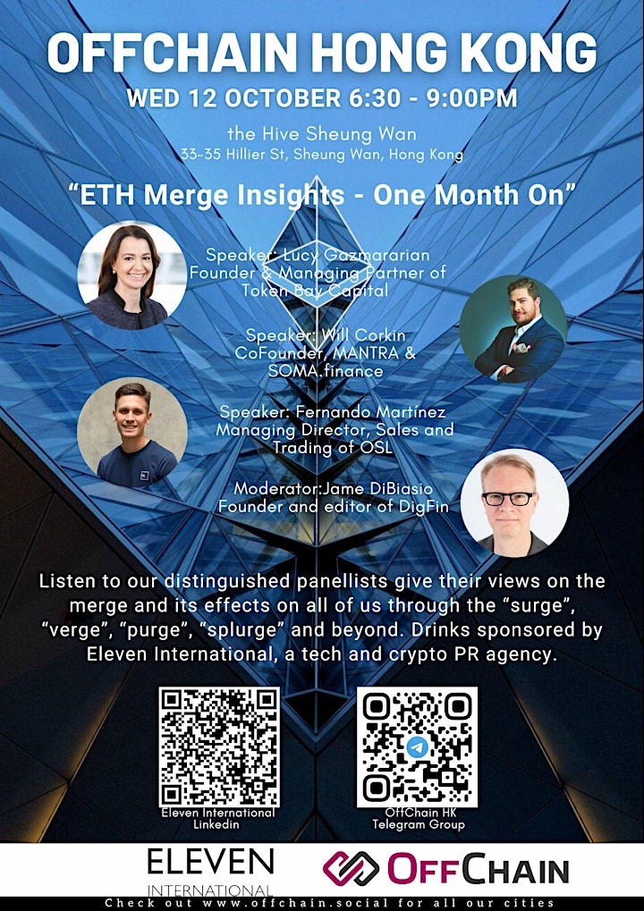 OffChain Hong Kong - ETH Merge Insights - One Mont image