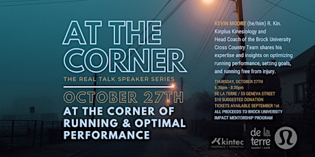'At The Corner of Running and Optimal Performance' with Kevin Moore