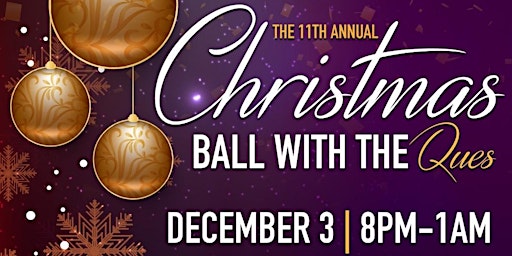 11th Annual Scholarship Gala - Christmas with the Ques