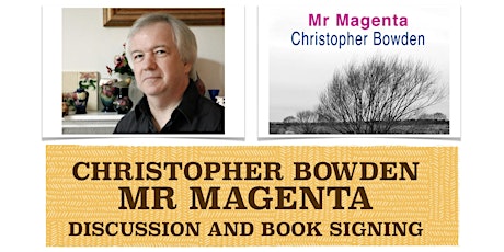 Author Event - Christopher Bowden
