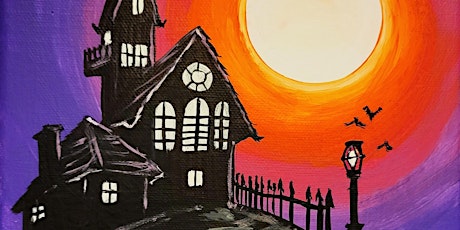 Paint & Sip- Haunted House on the Hill