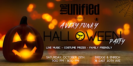A Very Funky Halloween Party presented by The Unified