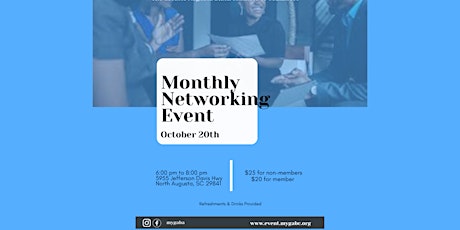Monthly Networking Event