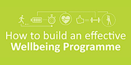 How to Build an Eﬀective Wellbeing Programme primary image