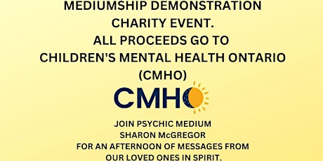 CHARITY EVENT - MEDIUMSHIP DEMONSTRATION primary image