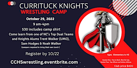 Currituck Knights Wrestling Camp