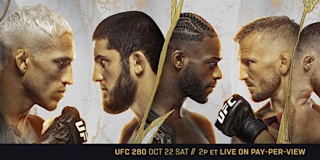 UFC 280 Viewing Party at Mac’s Wood Grilled