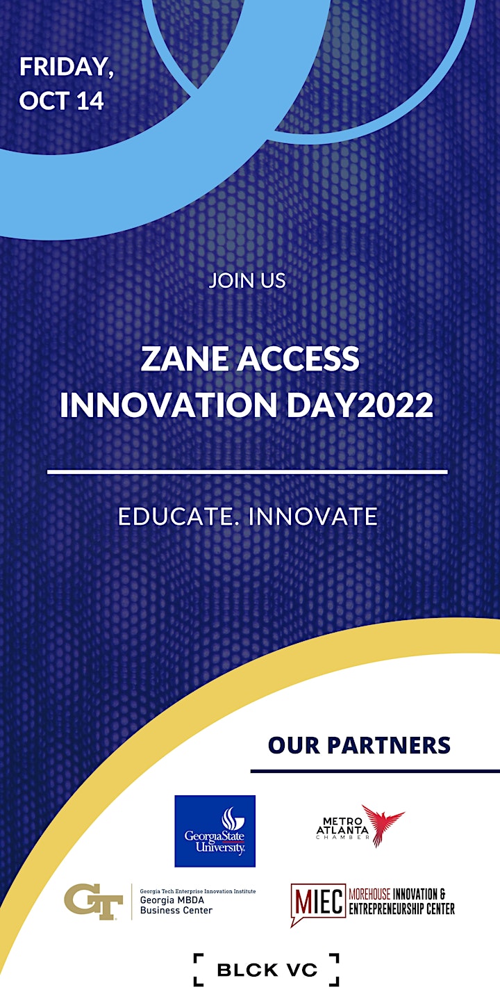 Zane Access Innovation Day in Partnership with Georgia State University image