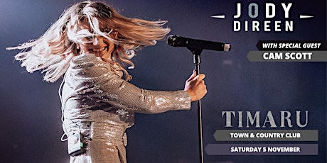 Jody Direen Live at Timaru Town & Country Club primary image