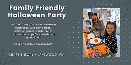 Family Friendly Halloween Party at Craft Theory