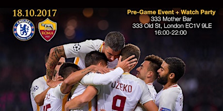AS Roma Supporters Pre-Game + Watch Party (18.10.17) primary image