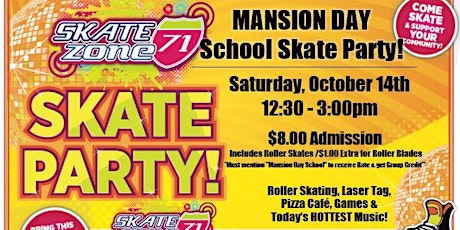 MDS Skate Party Fundraiser primary image