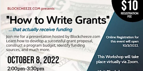 How to Write Grants (that actually receive funding)