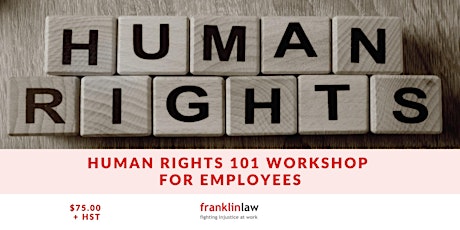 The Franklin Law Human Rights Law 101 Workshop