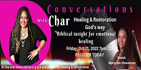 Conversations with Char - Biblical Insight for Emotional Healing