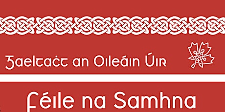 Féile na Samhna & Oireachtas | November Irish Immersion and Competitions primary image