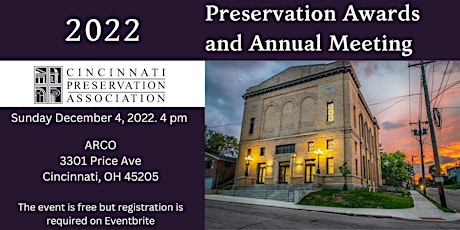 2022 Preservation Awards and Annual Meeting