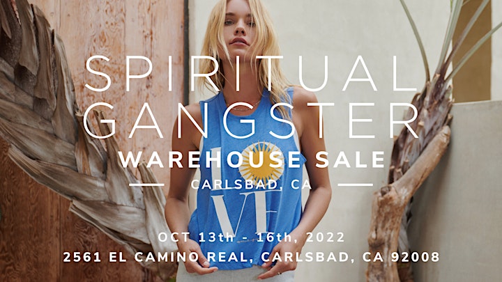 Spiritual Gangster Warehouse Sale - Carlsbad, CA image