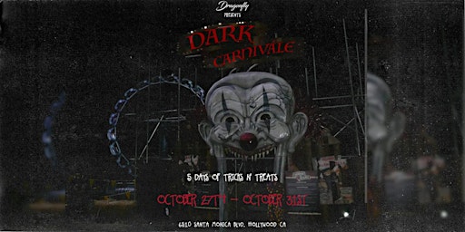 Imagem principal de Dark Carnivàle | Dragonfly LA Halloween Party Saturday