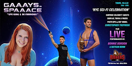 GAAAYS IN SPAAACE: NYC SCI-FI CELEBRATION