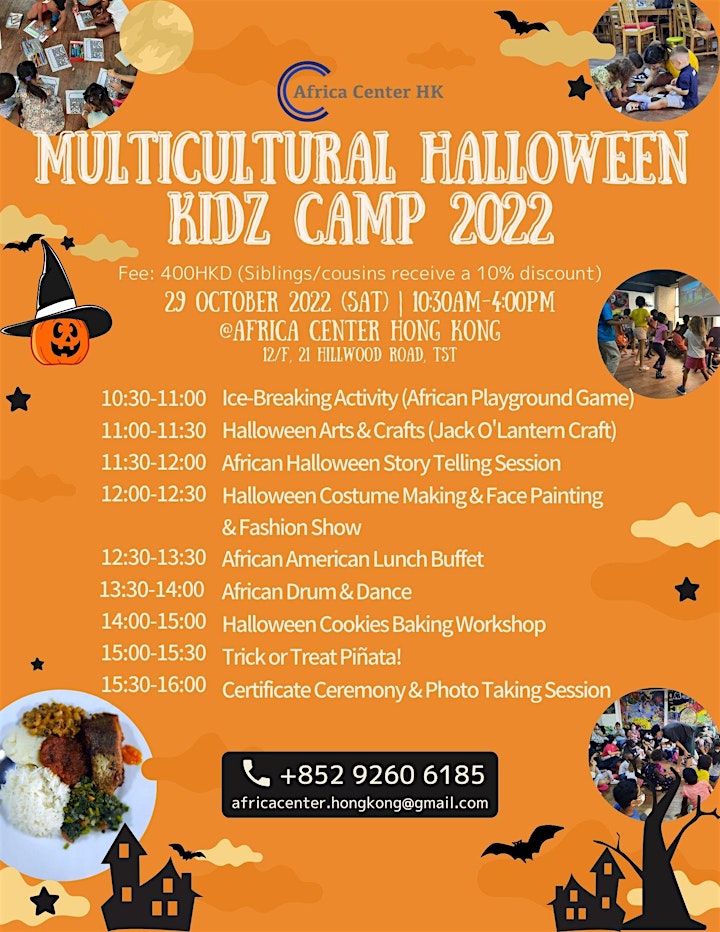 Multicultural Halloween Kidz Camp 2022 image