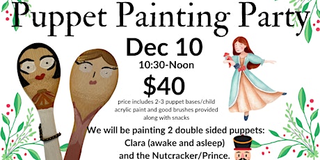 Puppet Painting Party