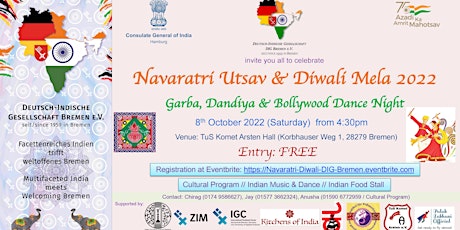 Navaratri Utsav & Diwali Mela 2022 in Bremen