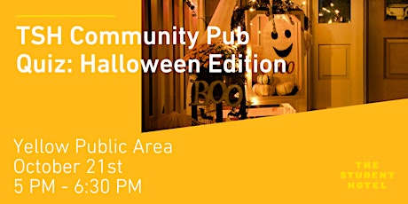 TSH Community Pub Quiz: Halloween Edition