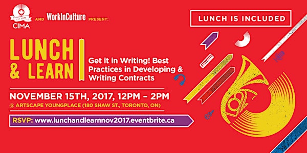 Lunch & Learn 03: Get it in Writing! Best Practices in Developing & Writing Contracts 