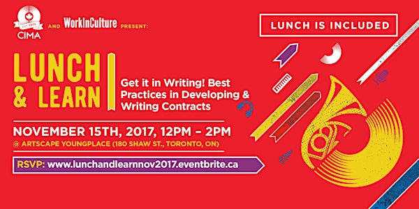 Lunch & Learn 03: Get it in Writing! Best Practices in Developing & Writing Contracts