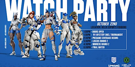 Boston Uprising OWL Playoff Play-in Watch Party 10/22