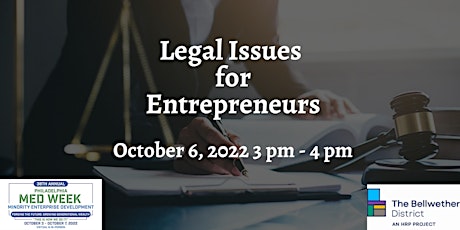 Legal Issues for Entrepreneurs