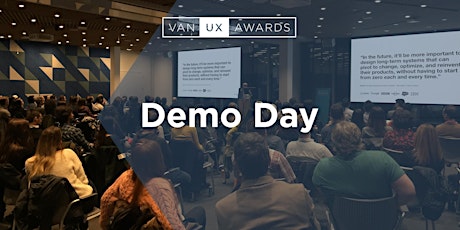 Vancouver User Experience Awards Demo Day primary image