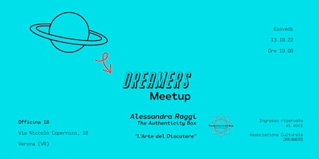 DREAMERS Meetup con Alessandra Raggi