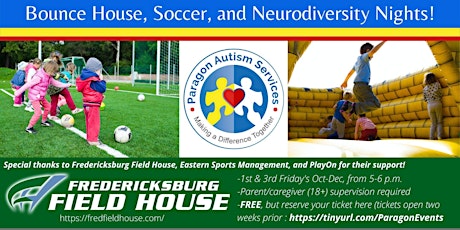 Bounce House, Soccer, and Neurodiversity Nights! primary image