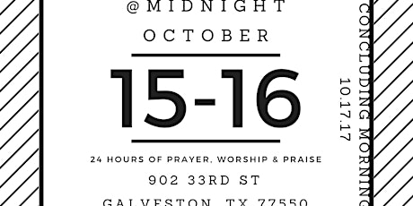 The Steadfast-Unmovable 24hour Prayer Revival primary image
