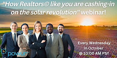 'Solar for Realtors' Opportunity Webinar!