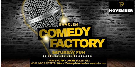 Haarlem Comedy Factory - Saturday Fun