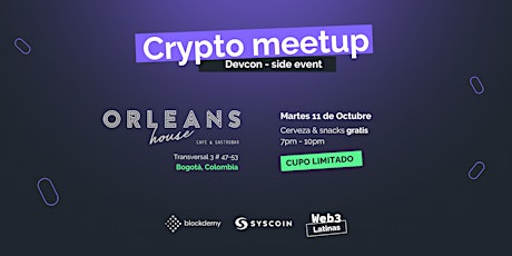 DEVCON SIDE EVENT - CRYPTO MEETUP