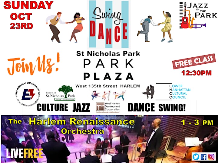 JAZZ in the Park!  Harlem Roots & Rhythm w/the Harlem Renaissance Orchestra image