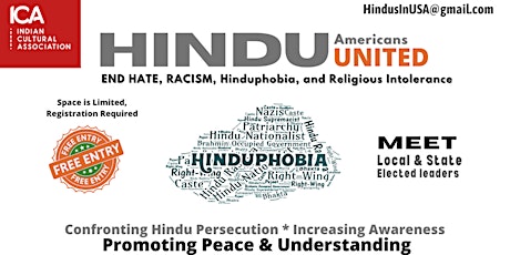 Hindu Americans United - End Racism, Religious Intolerance, Hinduphobia primary image