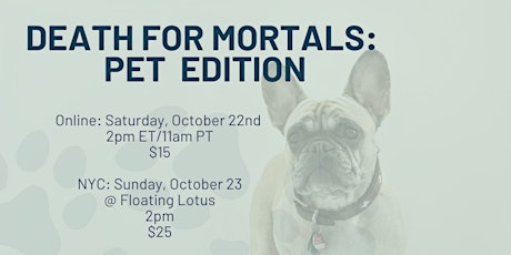 Death For Mortals: Pet Edition