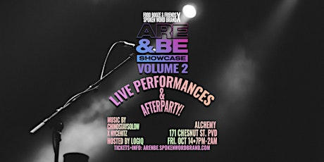 ARE&BE Showcase Volume 2 - LIVE R&B + After Party!