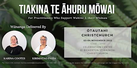 Tiakina Te Āhuru Mōwai - Otautahi - Christchurch primary image