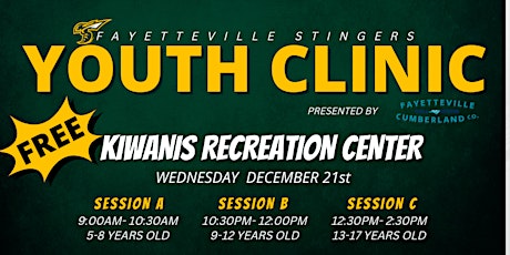 Fayetteville Stingers Youth Clinic