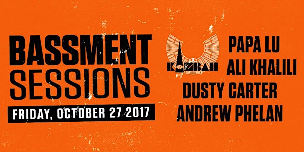 Bassment Sessions Halloween feat. Kazbah